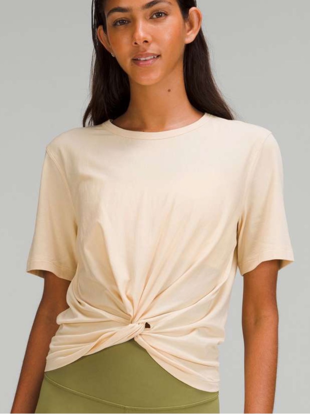 🧡💛BNWOT Lululemon Crescent Tee in Prosecco 🧡💛